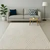 Nílus Modern szőnyeg Luxor geometrikus (White) 160x230cm Fehér