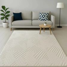 Nílus Modern szőnyeg Luxor geometrikus (White) 160x230cm Fehér lakástextília