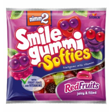  Nimm2 Smile Gummi Red Fruits 90g csokoládé és édesség
