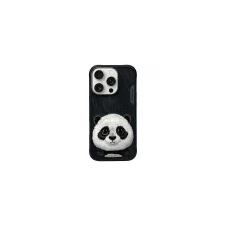 Nimmy Big Eyed Pet 2.0 Panda tok iPhone 16 Pro Max - fekete tok és táska