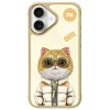 Nimmy Cool&amp;Cute 2.0 Cat tok iPhone 16 - bézs