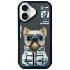 Nimmy Cool&amp;Cute 2.0 Dog tok iPhone 16 - fekete