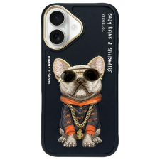 Nimmy Glasses Cool Dog tok iPhone 16 - fekete tok és táska