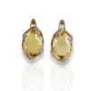 Ninagold Sárga köves fülbevaló - Illya