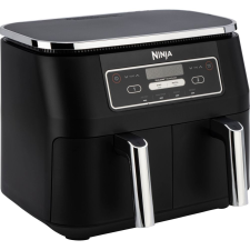 Ninja AF200EU Dupla Forrólevegős Olajsütő - 7,6L, 2400W, Fekete fritőz