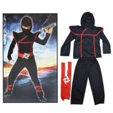  Ninja Fiús Jelmez L 120-130CM jelmez