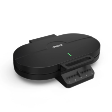 NINJA KITCHEN 01.132384.01.001 Gofrisütő 1200W Szív alakú Fekete gofrisütő