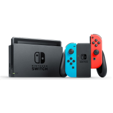 Nintendo Switch kék és neon piros Joy-Con kontrollerrel (NSH005/NSH006) - Nintendo Konzol konzol