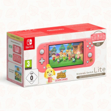 Nintendo Switch Lite korall rózsaszín + Animal Crossing: New Horizons (NSH131) konzol