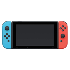 Nintendo Switch V2 + Neon Kék és Neon Piros Joy-Con konzol