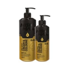 Nish Man After Shave Cream&Cologne 2in1 (4) Gold One 400ml (Pro Size) after shave