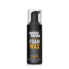 Nish Man Foam Wax erős beszárító hab, 150ml hajformázó