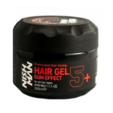 Nish Man Hair Styling Gel Gum Effect 5+ Ultra hold 300ml hajformázó