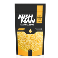Nish Man Professional Hard Wax Beans Natural gyanta 500g szőrtelenítés