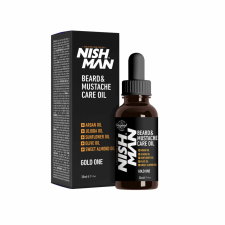 Nishman Beard &amp; Mustache Care Oil 30ml borotvahab, borotvaszappan