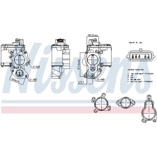 Nissens AGR-szelep NISSENS 98265 autóalkatrész