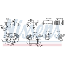 Nissens Hűtő, kipufogógáz-visszavezetés NISSENS 989494 autóalkatrész