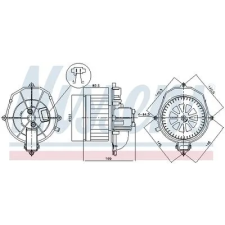 Nissens Utastér-ventilátor 87518 autóalkatrész