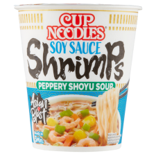 Nissin cup noodle poharas garbéla leves 350ml alapvető élelmiszer
