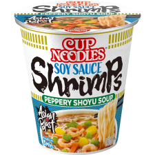Nissin Foods Kft. Nissin Cup Noodles 63g Szójaszószos rák alapvető élelmiszer