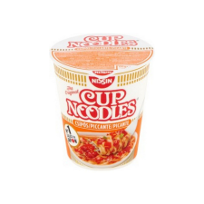 Nissin noodles csípős bögrés leves - 66g alapvető élelmiszer