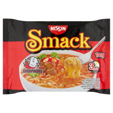  Nissin Smack csípősmarhahúsos instanttészta 100g alapvető élelmiszer