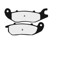 Nissin utcai fémbetétes fékbetétek - 2P-305NS egyéb motorkerékpár alkatrész