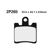 Nissin utcai fémszemcsés fékbetétek - 2P-265NS egyéb motorkerékpár alkatrész