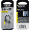 Nite Ize SlideLock #2 Silver - rozsdamentes karabiner