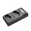 Nitecore Canon LP-E19/ LP-E4/ LP-E4N Dupla-Töltő - QC USB-C Charger (UCN4-PRO)