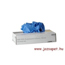  Nitril kesztyű kék, 100db L védőkesztyű