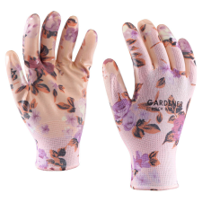 Nitrilmártott kertész kesztyű (GARDENER) védőkesztyű