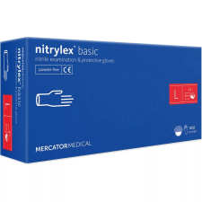 NITRYLEX BASIC VIZSGÁLÓKESZTYŰ PÚDERMENTES L 1DB védőkesztyű