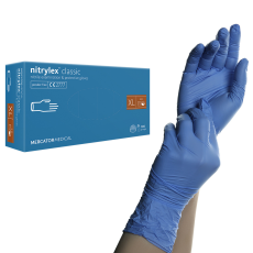  Nitrylex Classic nitril gumikesztyű kék XL