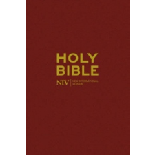  NIV Popular Burgundy Hardback Bible – New International Version idegen nyelvű könyv