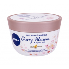 Nivea Body Soufflé Cherry Blossom & Jojoba Oil testápoló krémek 200 ml nőknek testápoló
