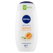 Nivea Care & Apricot krémtusfürdő 250 ml tusfürdők