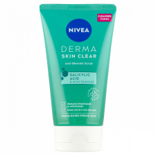  NIVEA Derma Skin Clear tisztító hatású bőrradír 150 ml arctisztító