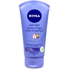  Nivea kézkrém tubusos 75 ml Sanfte Pflege Macadamia Oil&amp;Lotus kézápolás
