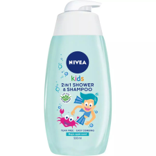 Nivea Kids 2az1-ben tusfürdő és sampon fiúknak 500ml babafürdető, babasampon