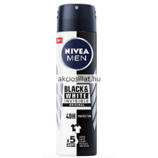 Nivea Men Black & White Invisible Original dezodor 150ml (deo spray) dezodor