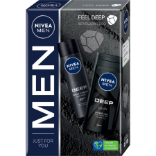 Nivea Men Deep ajándékszett (testre) kozmetikai ajándékcsomag