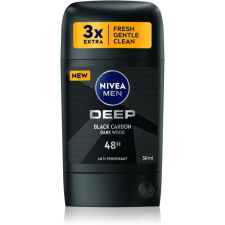 Nivea Men Deep izzadásgátló stift Black Carbon Dark Wood 50 ml dezodor