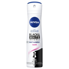 Nivea Nivea deo spray Black&amp;White Invisible Clear - 150ml dezodor