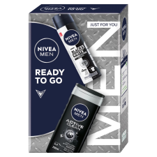Nivea Ready to Go Ajándékcsomag - Tusfürdő + Dezodor kozmetikai ajándékcsomag
