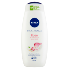 Nivea Rose & Almond Oil krémtusfürdő 500 ml tusfürdők