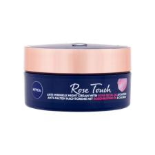 Nivea Rose Touch Anti-Wrinkle Night Cream éjszakai szemkörnyékápoló krém 50 ml nőknek szemkörnyékápoló