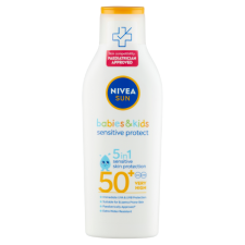 Nivea SUN Babies & Kids Sensitive Protect gyermek naptej FF50+ 200 ml naptej, napolaj