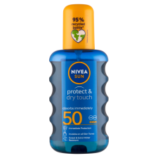  NIVEA SUN FF50 Protect & Dry Touch Napozó Spray 200 ml naptej, napolaj