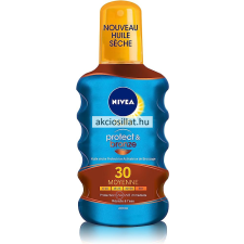 Nivea Sun Protect &amp; Bronze naptej SPF20 200ml pumpás naptej, napolaj